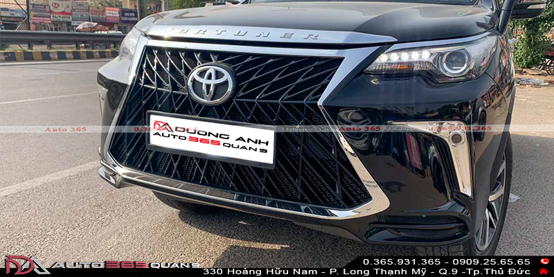 Bodykit Lexus LX570 cho Fortuner 2016 - 2021 có nhiều màu sắc để lựa chọn