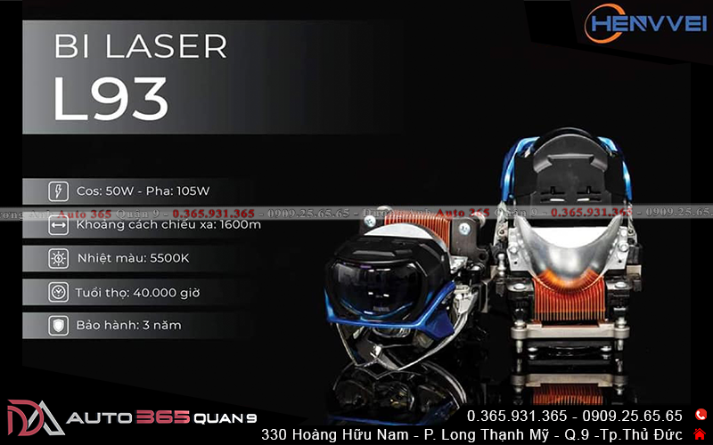 Bi laser Henvvei L93