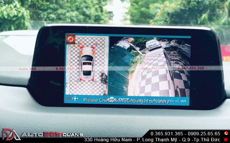 Camera 360 DCT T1 hỗ trợ lái xe an toàn