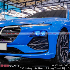 Lắp đặt bi Led Titan Platinum 9+3 tại Auto365 Quận 9