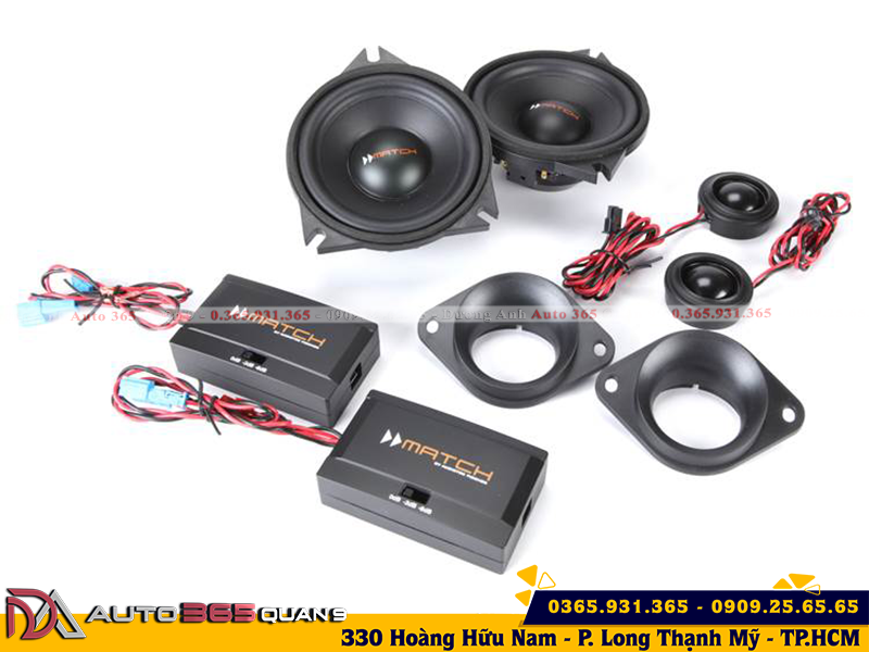 Loa cánh 2 chiều Match Up C42MB-FRT cho cấu hình âm thanh set 2 Helix cho Mercedes Benz