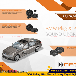 Tìm hiểu cấu hình âm thanh Helix set 1 cho BMW có sub hơi theo xe