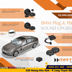 Tìm hiểu về cấu hình âm thanh set 2 Helix cho xe BMW có sub hơi