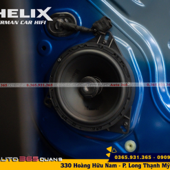 Địa chỉ lắp đặt cấu hình âm thanh có sub hơi Helix 3 Way set 4
