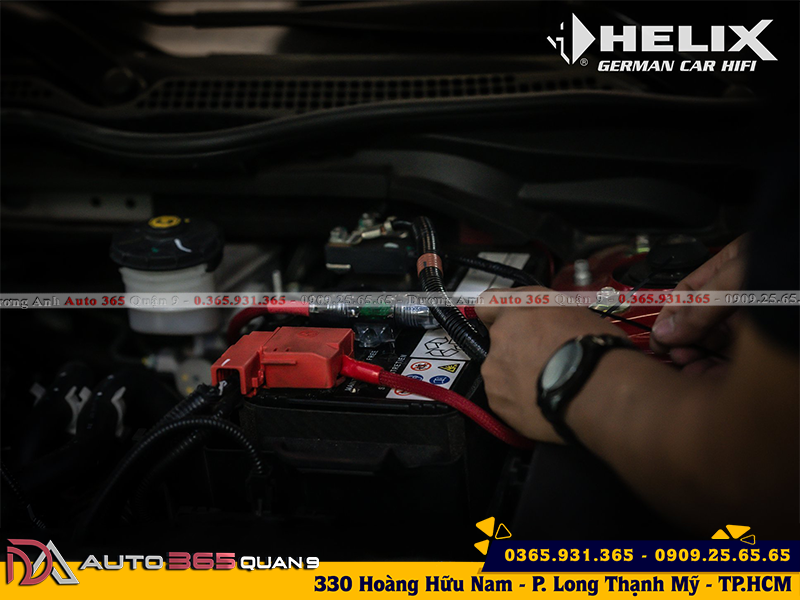 Địa chỉ lắp đặt cấu hình âm thanh Helix 3 Way set 6 có sub hơi