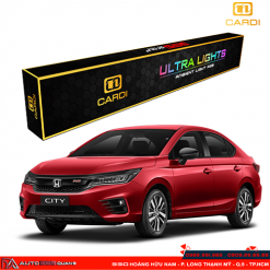 Lắp đặt led viền nội thất ô tô cho Honda City