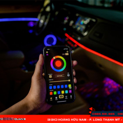 Led viền nội thất cho xe Honda City Cardi Ultra Lights công nghệ led viền ô tô thế hệ mới
