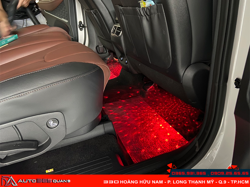 Led viền nội thất cho Hyundai Santafe 2022 Cardi Ultra Lights bao gồm những gì