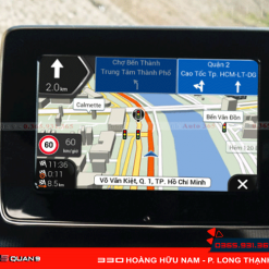 Vietmap S2 hiển thị bản chỉ dẫn trực quan