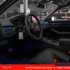 Thông số kỹ thuật led viền nội thất cho xe Honda Civic 2022