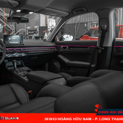 Ưu điểm khi lắp đặt led viền nội thất cho xe Honda Civic 2022
