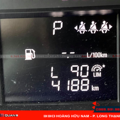 Sau khi độ Cruise Control cho Fadil hiển thị lên đồng hồ thông minh