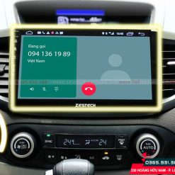 Màn hình Zestech Z800 New cho Vios hỗ trợ đàm thoại rảnh tay