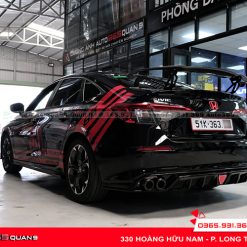 Gói độ xe Honda Civic 2022 - dán tem xe và đổi màu nội thất