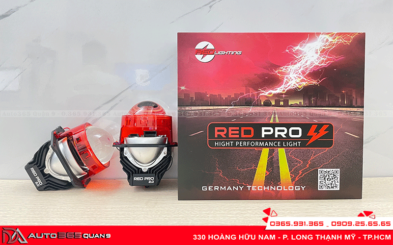 Bi Led Red Pro 2.0 thiết kế cao cấp 
