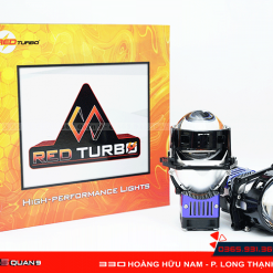 Độ bi Led Red Turbo 7.0 tại Auto365 Quận 9