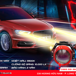 Bi led Red Magic 1.0 New 2022 lắp đặt cho xe ô tô
