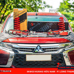Độ phuộc giảm xóc cho Pajero Sport