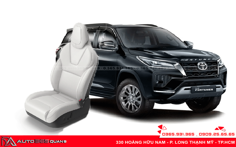 Đổi màu nội thất cho Fortuner