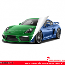Dán wrap đổi màu xe Porsche 911 tại Auto365 Quận 9