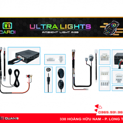 Led nội thất Cardi Ultra Pro lắp đặt được tại nhiều vị trí trên xe