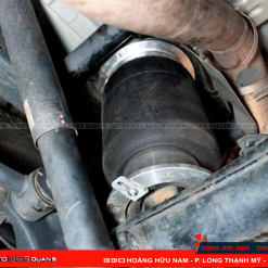 Lắp đặt bầu hơi Airbag Man OA6038 Full Kit cho Nissan Navara El