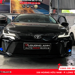 Độ đèn cho Toyota Altis với bi gầm X-Light F10 New tích hợp mắt quỷ