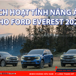 kích hoạt full tính năng ẩn cho Ford Everest 2023 cho các bản khác nhau