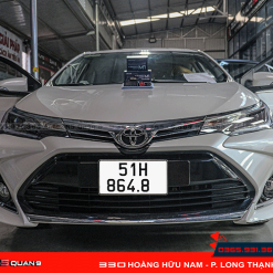 Lắp đặt camera hành trình Speedmap M1 cho Toyota Altis