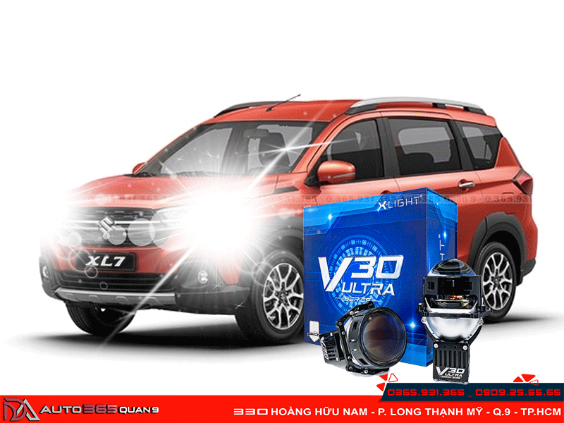 do-den-suzuki-xl7-voi-bi-led-x-light-v30-ultra-2022-tai-Auto365-Quan-9 Độ đèn Suzuki XL7 tại Auto365 Quận 9
