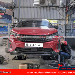 ách âm chống ồn hốc bánh xe Peugeot 3008 với vật liệu cao cấp
