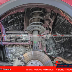 cách âm chống ồn hốc bánh xe Peugeot 3008 đảm bảo sức khỏe cho người dùng