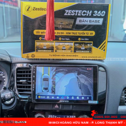 Màn hình Android Zestech 360 Base hỗ trợ ghi hình toàn cảnh quanh xe