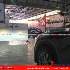 Ánh sáng Pha sau khi độ đèn Mazda CX5