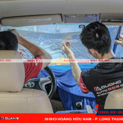 Dán phim cách nhiệt 3M Crystalline Pro cho Toyota Fortuner hỗ trợ chống nắng chống nóng hiệu quả