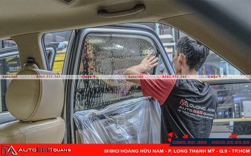Phim cách nhiệt cho Fortuner không gây cản tín hiệu