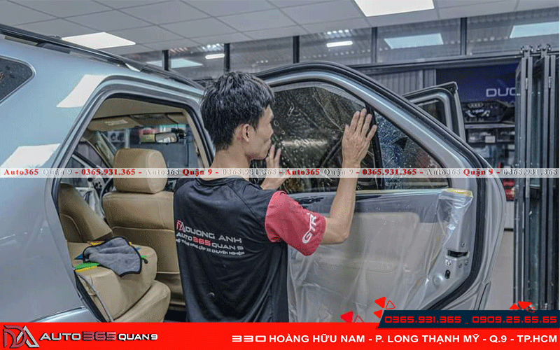 Hình ảnh dán phim cách nhiệt cho Fotuner tại Auto365 Quận 9 6