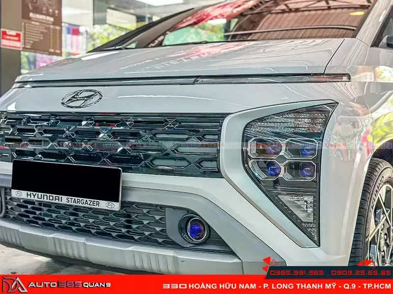 Độ đèn gầm cho xe Hyundai Stargazer