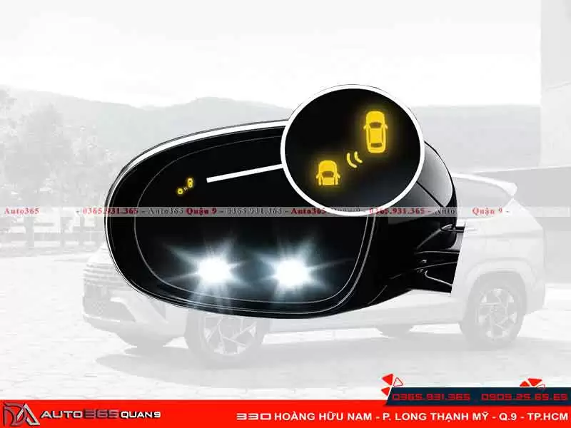 Hệ thống cảnh báo điểm mù BSM cho Huyndai Stargazer
