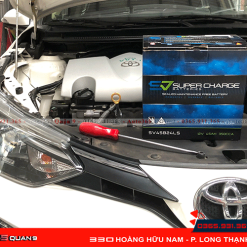 Thay thế bình ắc quy xe Toyota Vios