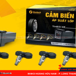 Lắp đặt cảm biến áp suất lốp theo xe Zestech hỗ trợ lắp đặt nhanh chóng an toàn