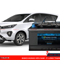 Thay bình ắc quy xe Toyota Innova SV 40B19L DIN45 tại Auto365 Quận 9
