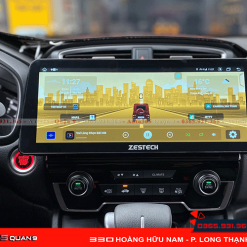 Màn hình Android Zestech kích thước 12.3 Inch bản tiêu chuẩn thiết kế tinh tế