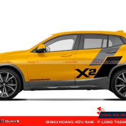 Mẫu tem xe SUV đơn giản