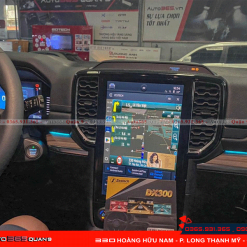 Lắp Android Box DX300 cho Ford Everest hỗ trợ đẫn đường chính xác