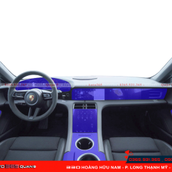 Dán PPF nội thất xe Porsche Taycan tại Auto365 Quận 9