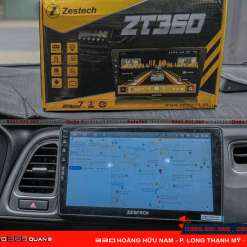 Màn hình Android Zestech ZT360 BASE hỗ trợ dẫn đường chính xác với 3 loại bản đồ