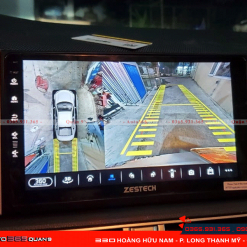Độ màn hình Zestech ZT360 cho Mitsubishi Xpander hỗ trợ ghi hình toàn cảnh quanh xe