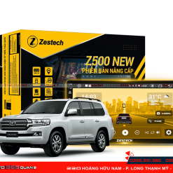 Lắp đặt màn hình Android Z500 New cho Land Cruise tại Auito365 Quận 9