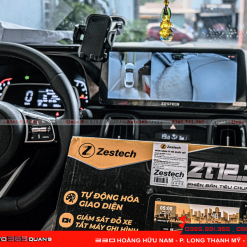 Màn hình Android Zestech cho Kia Sonet hỗ trợ ghi hình toàn cảnh quanh xe